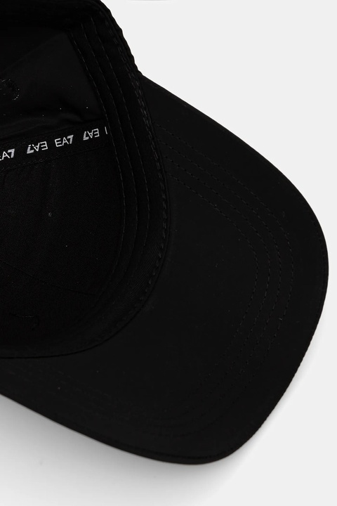 EA7 Emporio Armani czapka z daszkiem kolor czarny gładka AF13286.7X000055 - zdjęcie produktu nr 1
