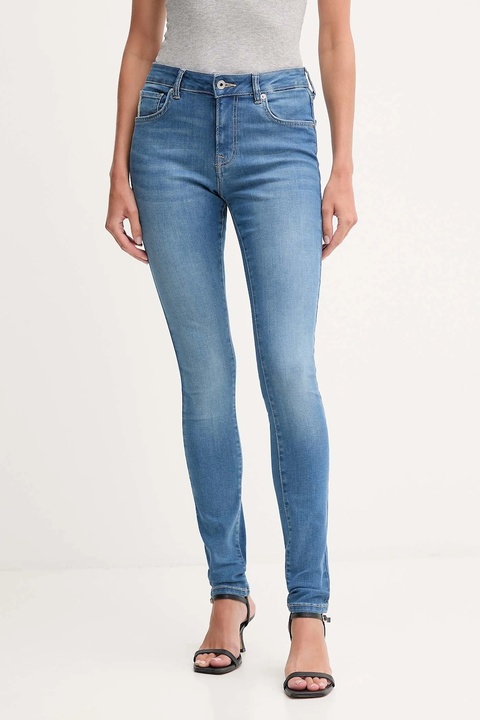 Pepe Jeans jeansy damskie kolor niebieski PL2047284AA - zdjęcie produktu nr 1