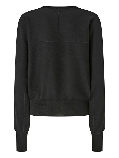 PINKO logo crewneck sweater - Black - zdjęcie produktu nr 2