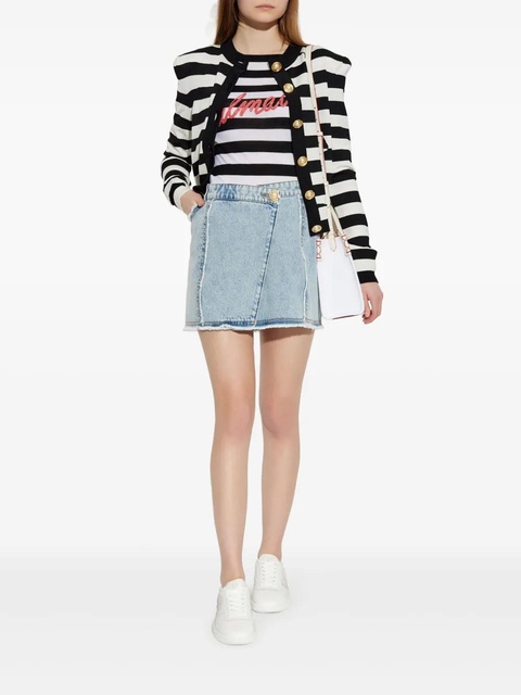 Balmain logo-print jumper - Black - zdjęcie produktu nr 2