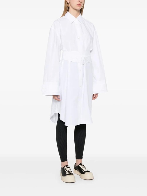 JW Anderson Double Wrap shirt dress - White - zdjęcie produktu nr 2