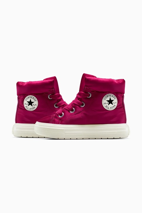 Converse śniegowce Chuck Taylor All Star Elements Boot kolor czerwony A14274C - zdjęcie produktu nr 2