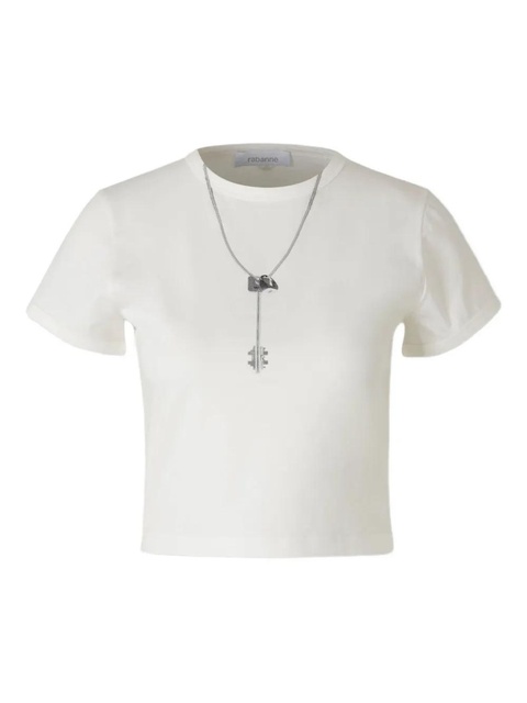 Rabanne short-sleeve T-shirt - White - zdjęcie produktu nr 1