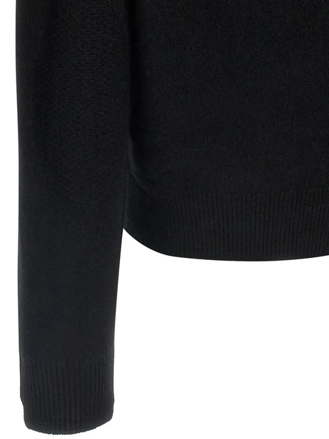 Guest In Residence Allday cuffed-sleeve sweater - Black - zdjęcie produktu nr 2