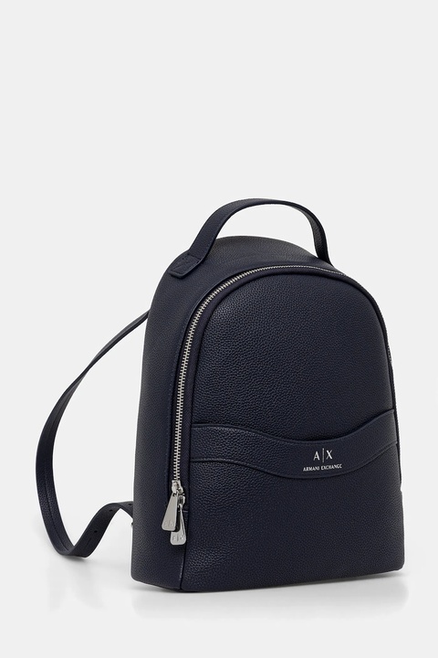Armani Exchange plecak damski kolor granatowy mały gładki XW000924 AF13676 - zdjęcie produktu nr 2