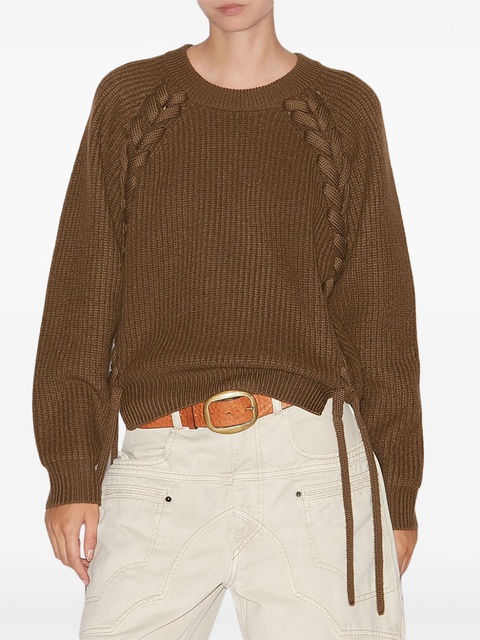 ISABEL MARANT Noelia jumper - Brown - zdjęcie produktu nr 2
