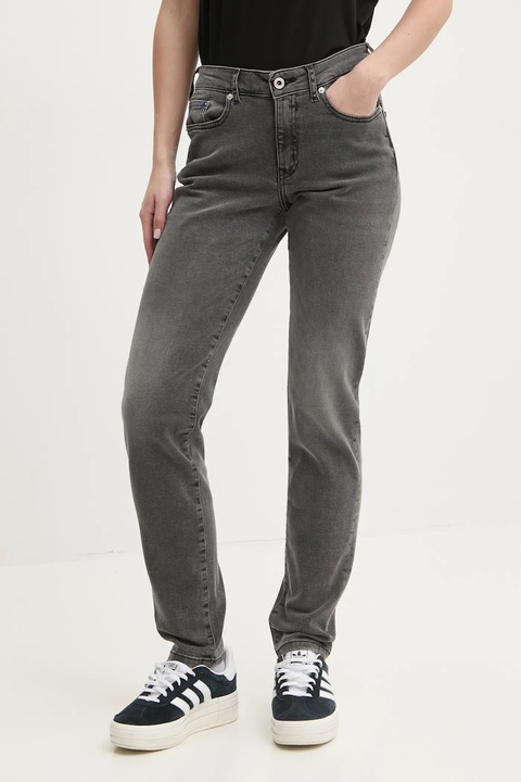 Karl Lagerfeld Jeans jeansy damskie kolor szary A1W10109 - zdjęcie produktu nr 1