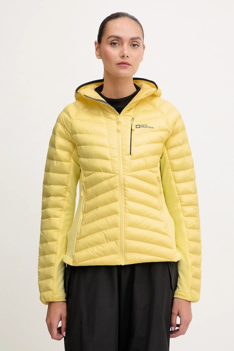 Jack Wolfskin kurtka sportowa Routeburn Pro kolor żółty 1207192 - zdjęcie produktu nr 1