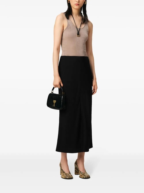 AMI Paris A-line skirt - Black - zdjęcie produktu nr 2