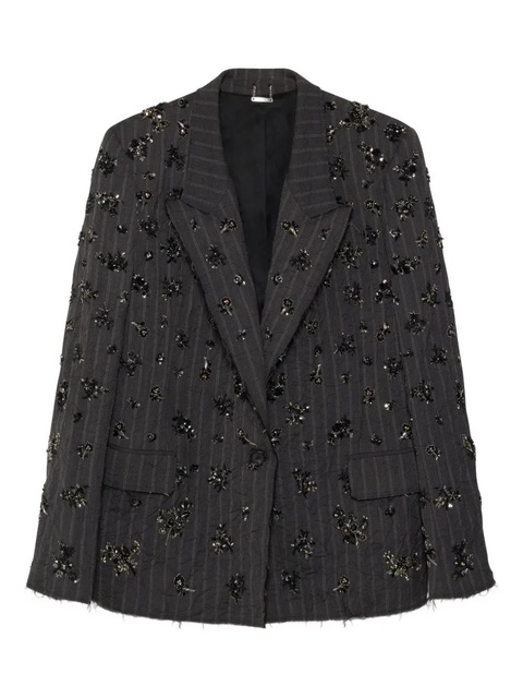 Simkhai Murphy embellished blazer - Grey - zdjęcie produktu nr 1
