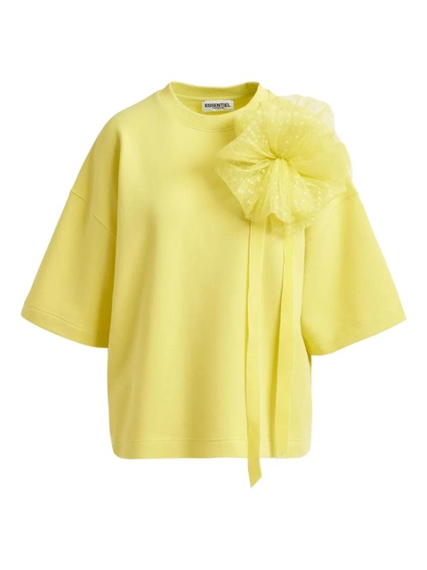 Essentiel Antwerp Himake sweatshirt - Yellow - zdjęcie produktu nr 1