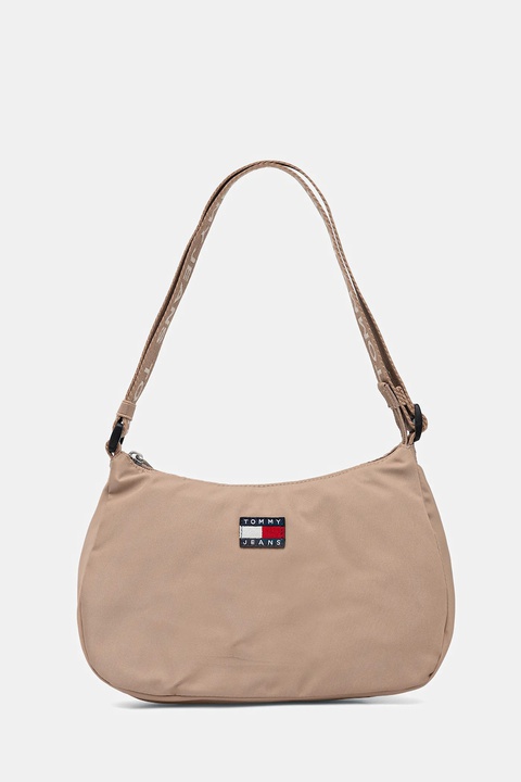 Tommy Jeans torebka kolor beżowy AW0AW17888 - zdjęcie produktu nr 1
