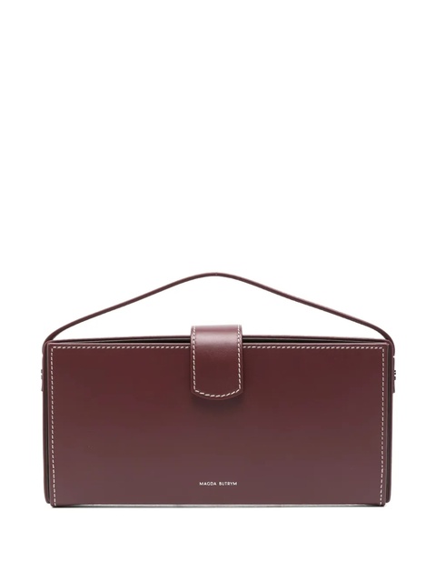 Magda Butrym Apolonia top-handle leather tote bag - Brown - zdjęcie produktu nr 1