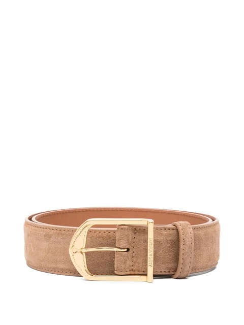 Zadig&Voltaire Rise suede belt - Neutrals - zdjęcie produktu nr 1