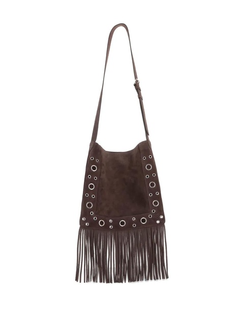 Valentino Garavani eyelet-detailing shoulder bag - Brown - zdjęcie produktu nr 2