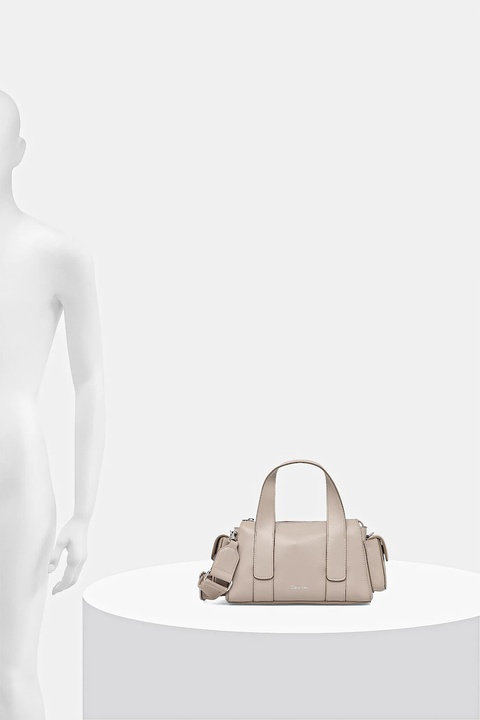 Calvin Klein torebka kolor beżowy LV04F3291G - zdjęcie produktu nr 2