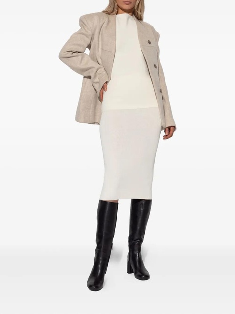 ENTIRE STUDIOS V-neck blazer - Neutrals - zdjęcie produktu nr 2