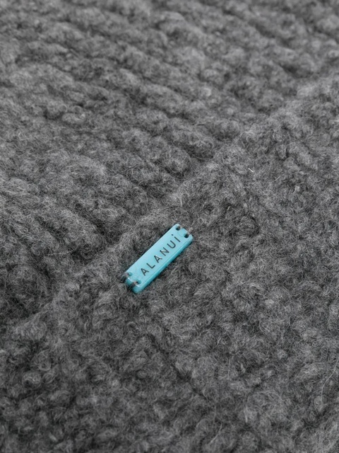 Alanui Finest cashmere-silk beanie - Grey - zdjęcie produktu nr 1