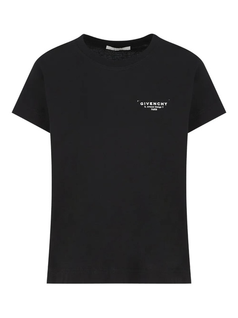 Givenchy logo-print cotton T-shirt - Black - zdjęcie produktu nr 1