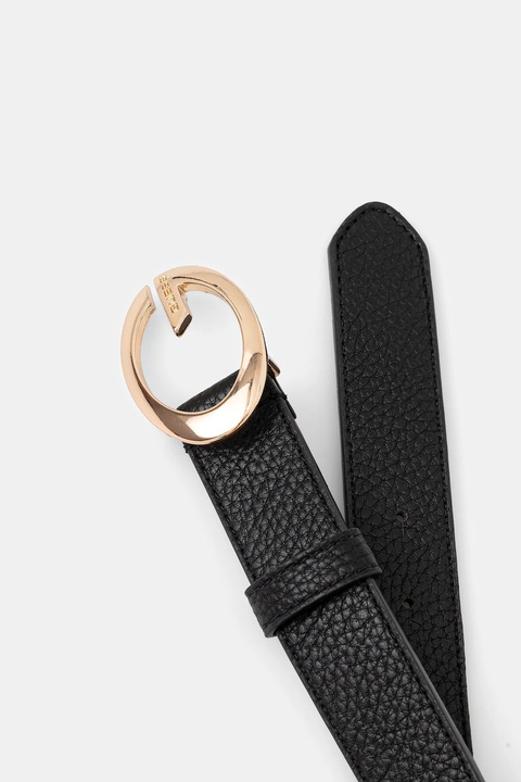 Guess pasek CAMDEN damski kolor czarny BW9306 P5430 - zdjęcie produktu nr 1