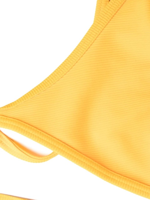 The Attico strappy triangle bikini set - Yellow - zdjęcie produktu nr 2