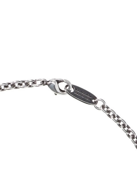 Balenciaga "VIP"-plaque necklace - Silver - zdjęcie produktu nr 2