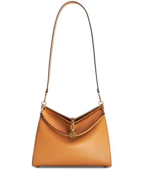ETRO large Vela leather shoulder bag - Yellow - zdjęcie produktu nr 1