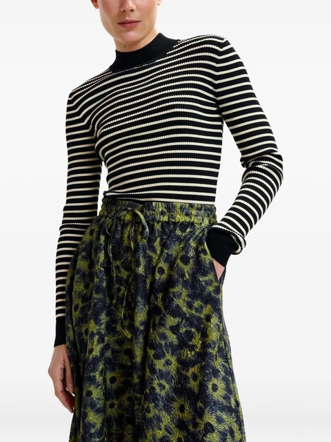 Essentiel Antwerp stripe-pattern sweater - Black - zdjęcie produktu nr 2