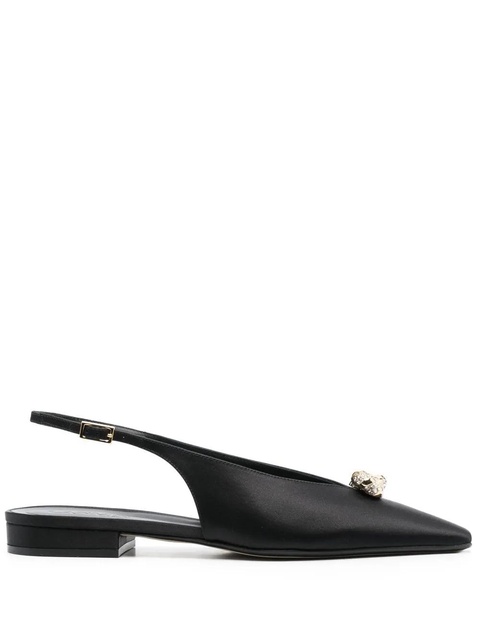 Lanvin Swing slingback pumps - Black - zdjęcie produktu nr 1
