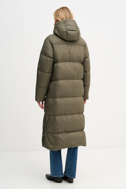 Tommy Hilfiger kurtka puchowa kolor zielony zimowa WW0WW46536 - zdjęcie produktu nr 2