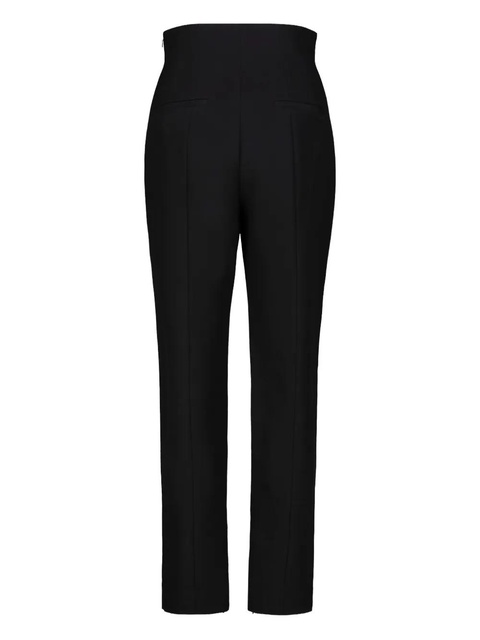 KHAITE high-waist lenn trousers - Black - zdjęcie produktu nr 2