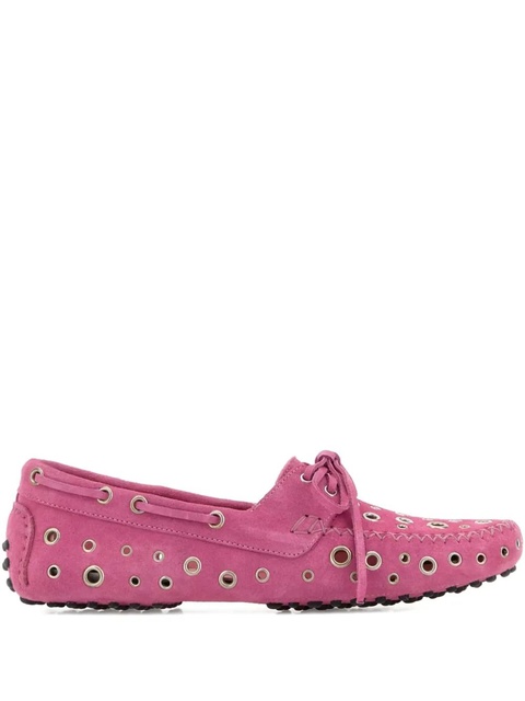 Gimaguas Car eyelets loafers - Pink - zdjęcie produktu nr 1