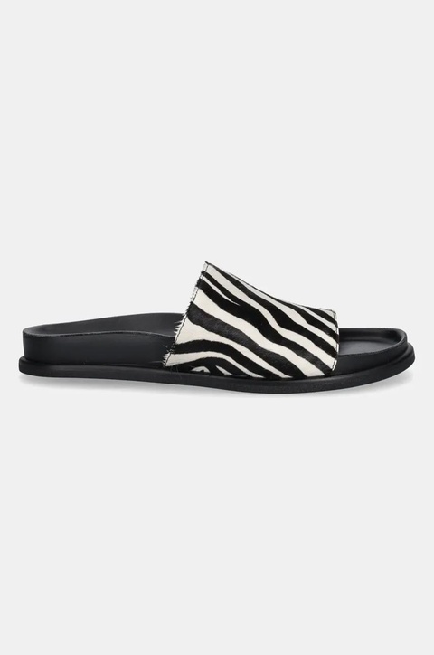 Vagabond Shoemakers klapki zamszowe EFFIE damskie kolor czarny 5922-461-87 - zdjęcie produktu nr 2