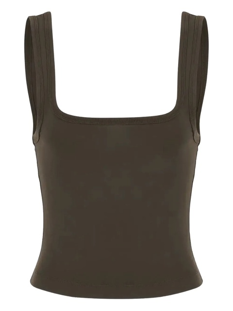 ENTIRE STUDIOS square-neck tank top - Brown - zdjęcie produktu nr 2