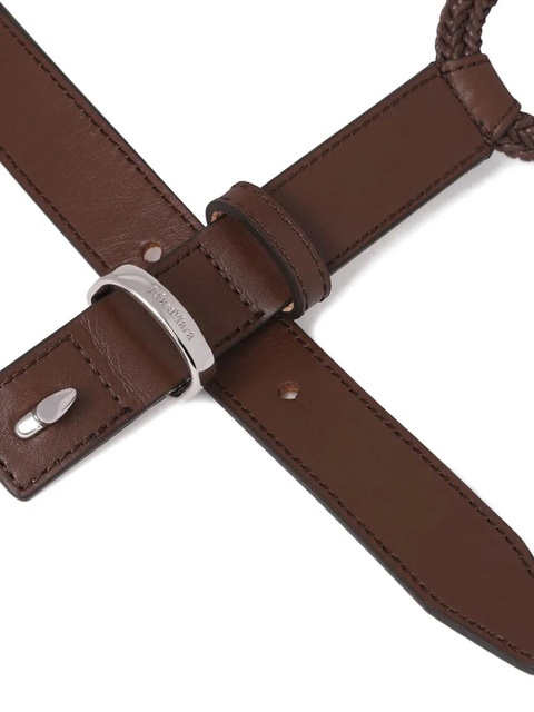Max Mara rope loop belt - Brown - zdjęcie produktu nr 1