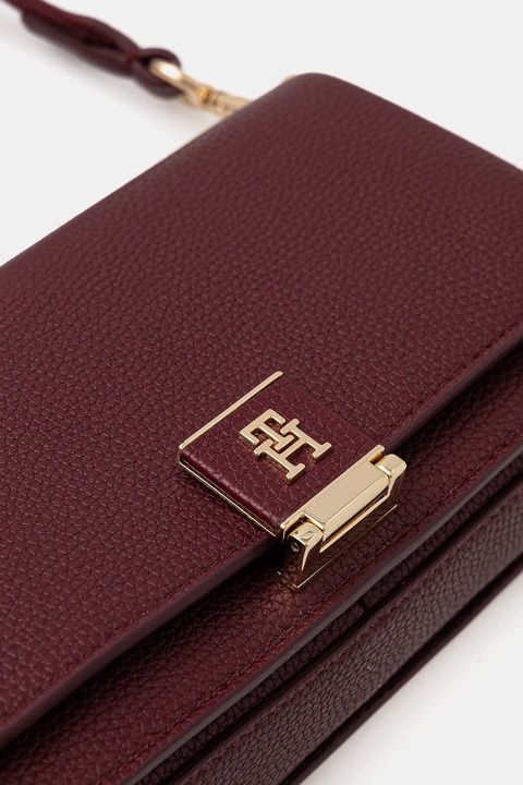 Tommy Hilfiger torebka kolor bordowy AW0AW17949 - zdjęcie produktu nr 2