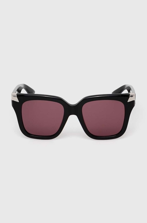 Alexander McQueen okulary przeciwsłoneczne damskie kolor czarny AM0440S - zdjęcie produktu nr 2
