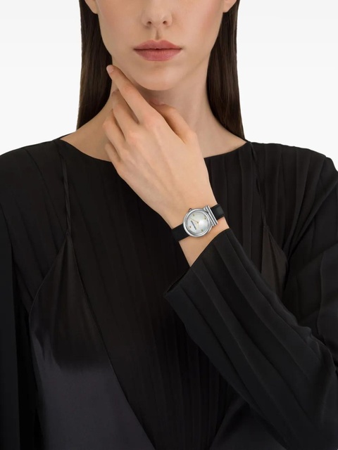 Ferragamo Gancini 28mm - White - zdjęcie produktu nr 1