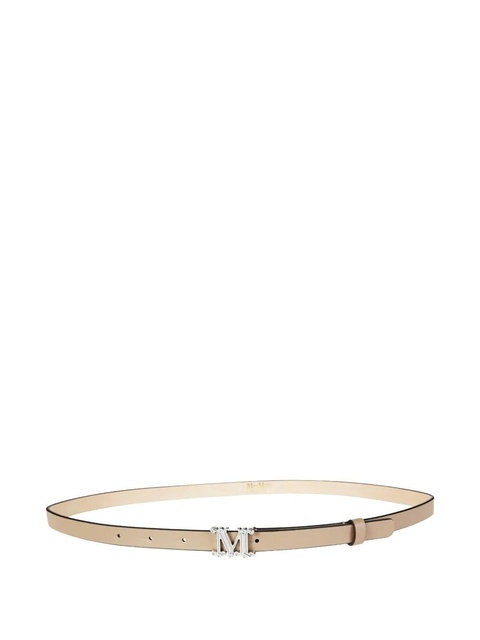 Max Mara logo belt - Neutrals - zdjęcie produktu nr 2