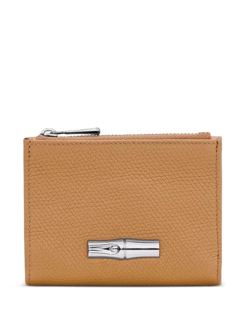 Longchamp leather wallet - Orange - zdjęcie produktu nr 1