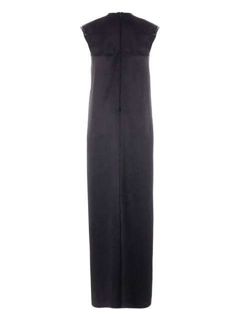 Balenciaga sleeveless raw-edge dress - Black - zdjęcie produktu nr 2