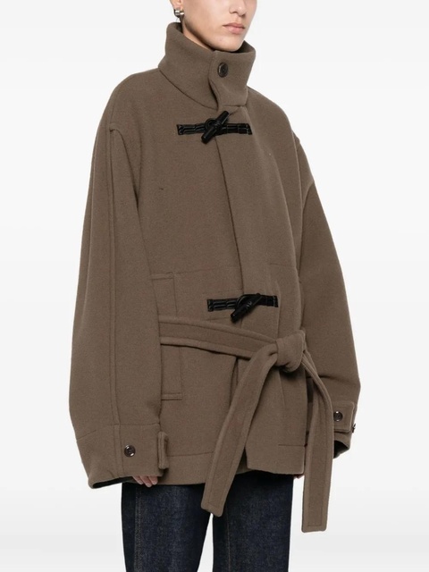 LEMAIRE belted coat - Brown - zdjęcie produktu nr 2