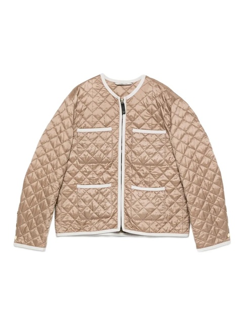 Max Mara CELESTE quilted pocket jacket - Brown - zdjęcie produktu nr 1
