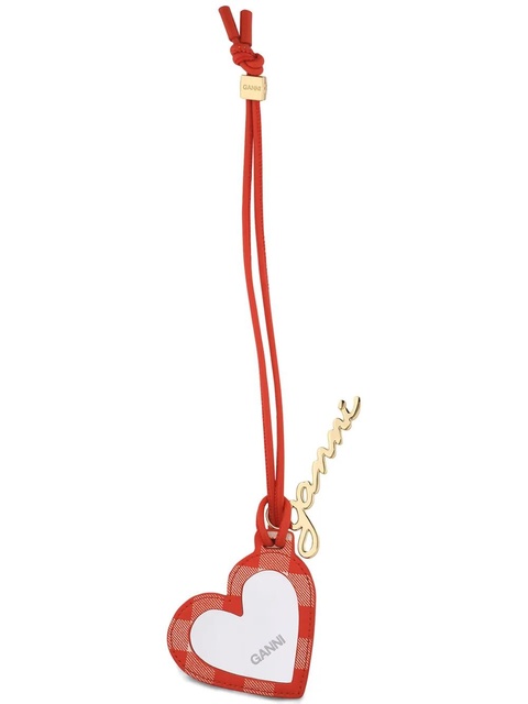 GANNI Bou Heart mirror - Red - zdjęcie produktu nr 1