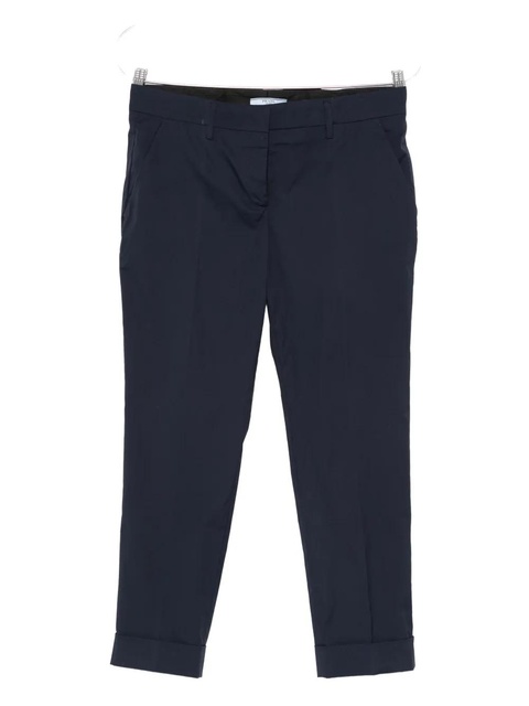 Prada cuffed pants - Blue - zdjęcie produktu nr 1
