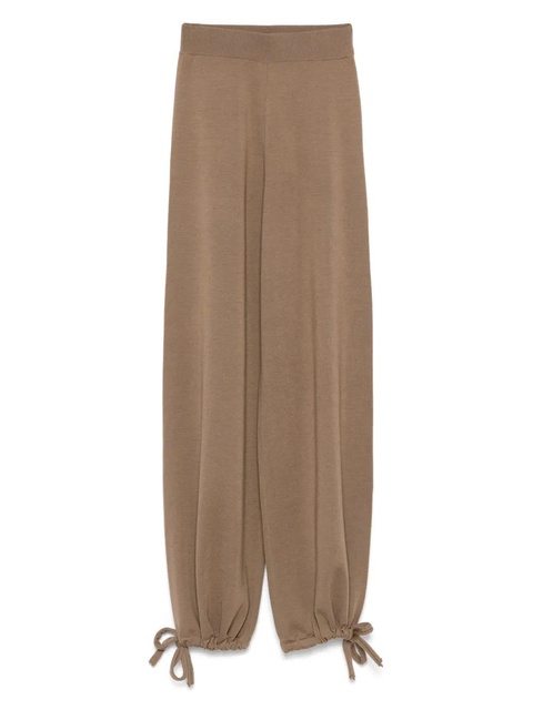 Max Mara virgin wool trousers - Brown - zdjęcie produktu nr 1