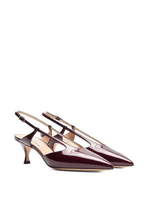 Casadei 50mm Julia slingback pumps - Red - zdjęcie produktu nr 1