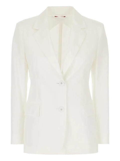 Max Mara single-breasted blazer - White - zdjęcie produktu nr 1