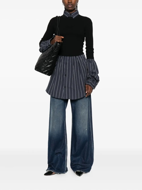 Balenciaga layered sweater - Blue - zdjęcie produktu nr 2
