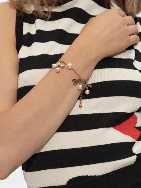 Jimmy Choo ribbon bracelet - Gold - zdjęcie produktu nr 2